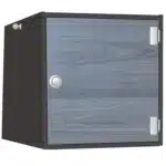 Aufsatzschrank graphit Swiss geschlossen