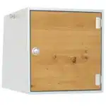 Top unit carcase silver wild oak