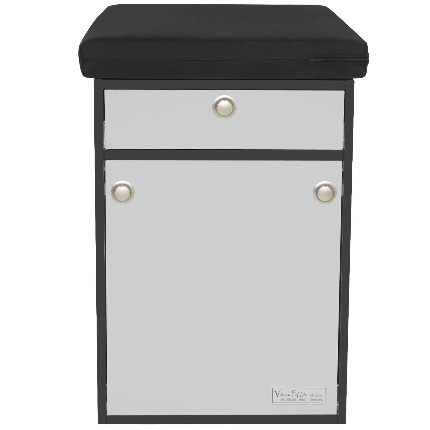 Bettverlaengerung Innenraummodul Korpus-Graphit Silber Frontal