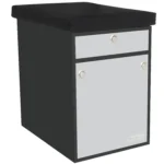 Bettverlaengerung Innenraummodul Korpus-Graphit Silber seitlich