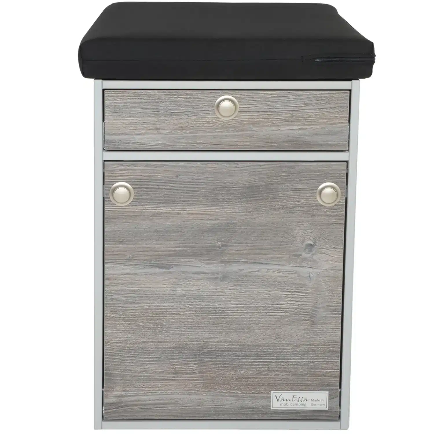 Bettverlaengerung Innenraummodul Korpus-silber Bulli Frontal