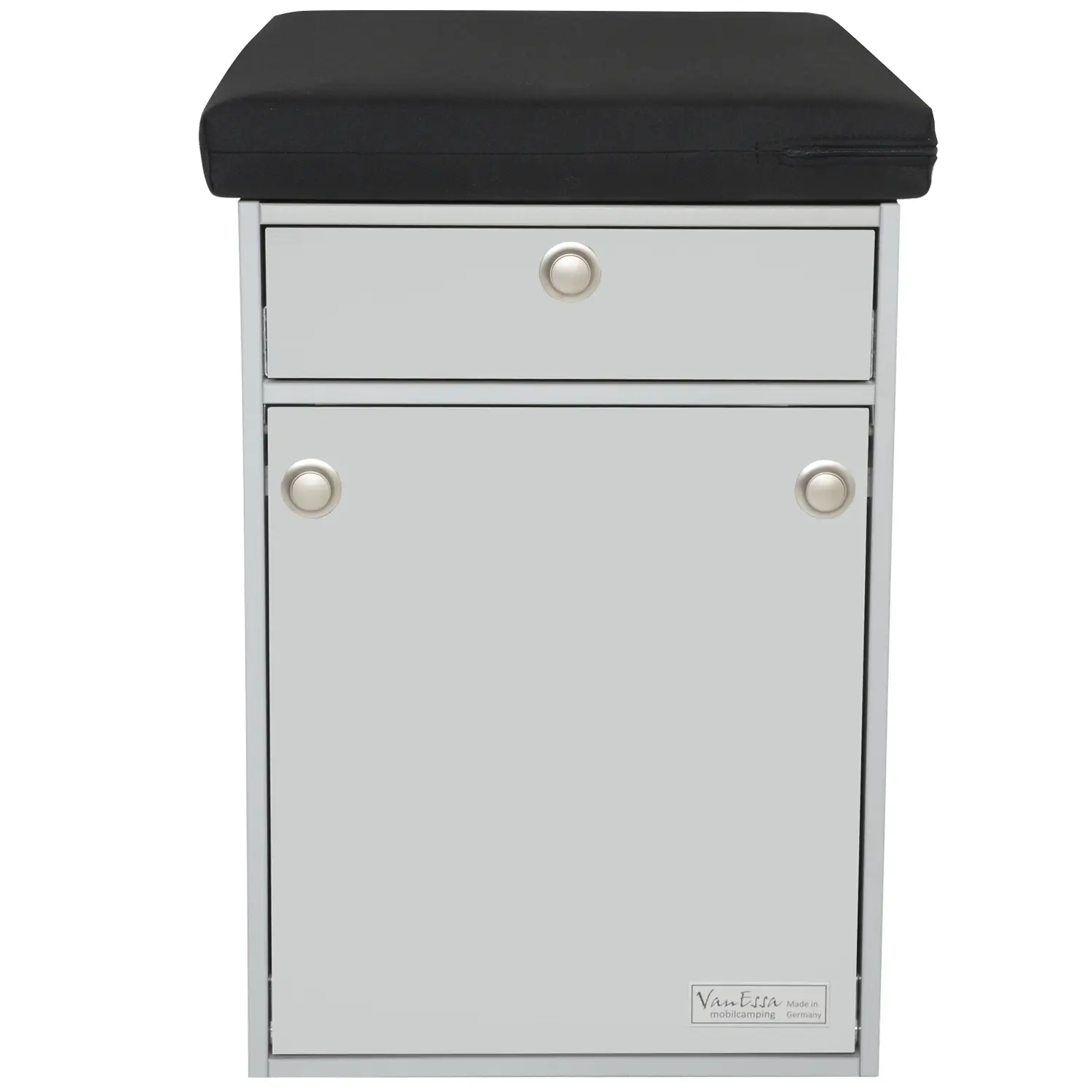 Bettverlaengerung Innenraummodul Korpus-silber Silber Frontal