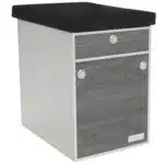 Bettverlaengerung Innenraummodul Korpus-silber Swiss seitlich