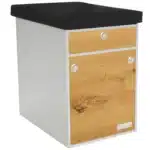 Bettverlaengerung Innenraummodul Korpus-silber Wildeiche seitlich