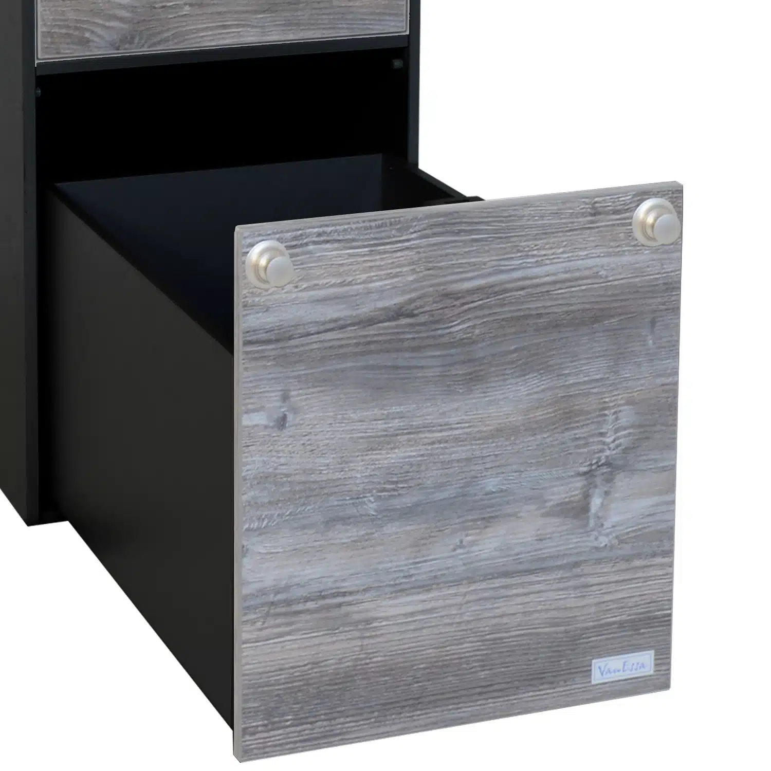 Modulturm WC carcass graphite fixed drawer Detail
