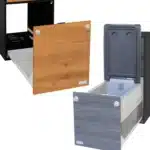 Modulturm carcass graphite detail cool box pull-out