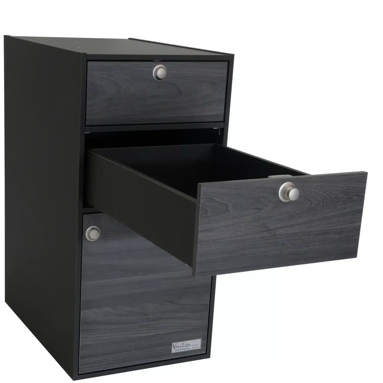 Modulturm graphite Swiss middle drawer