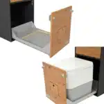 Modulturm carcass graphite pull-out detail WC Dometic 976