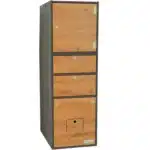 Modulturm carcase graphite wild oak closed