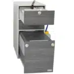 Modulturm corpus-silver swiss as kitchen with sink and cool box