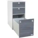 Modulturm WC body-silver Swiss fixed drawer