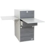 Modulturm corpus-silver swiss with extendable table and built-in table