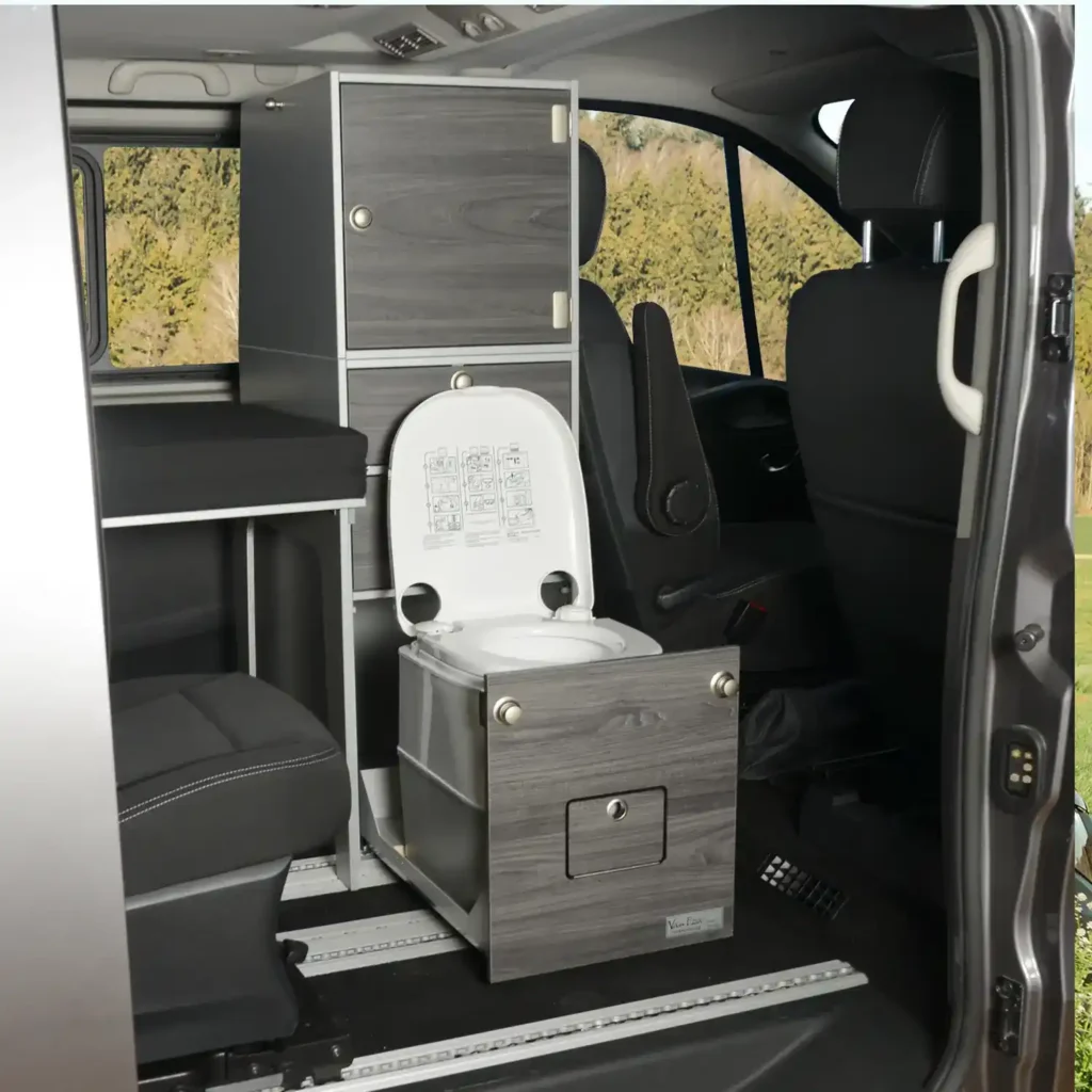 Modulturm WC body-silver Swiss in Vivaro Spaceclass