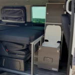 Modulturm corpus-silver Swiss with toilet in VW T5 T6 bus