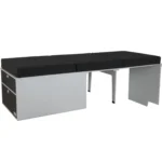 Drawer single bed with mattress for Caddy Maxi 5 and Ford Grand Tourneo Connect 3