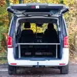 VanEssa Heckboard Mercedes zur Schlafbank Heckansicht