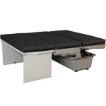 VanEssa rear board VW T5 T6 Multivan with sleeping bench and mattress