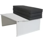 VanEssa deep rear board VW T5 T6 Multivan with mattress