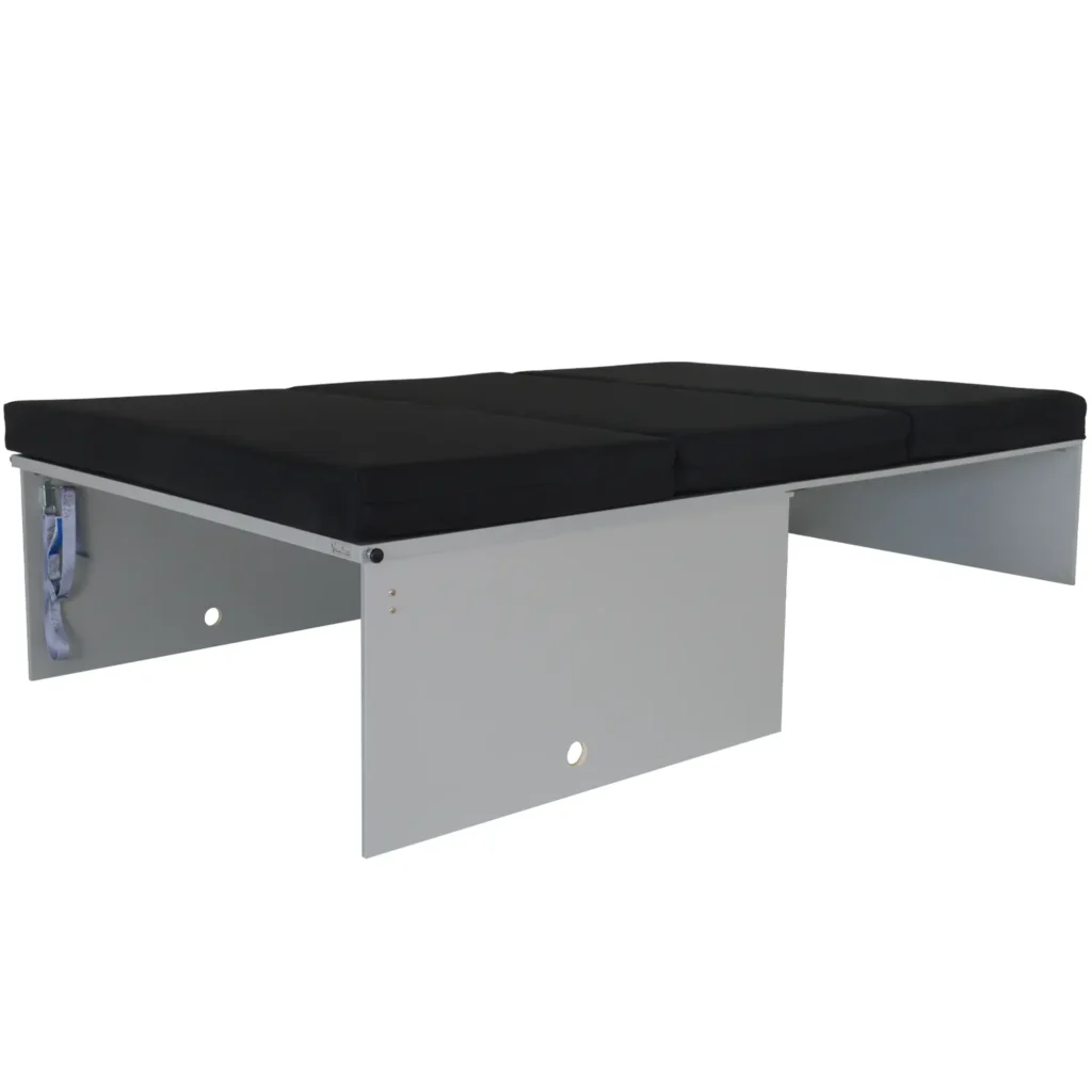 Schlafsystem Berlingo Rifter XL aufgebaut