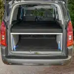 Schlafsystem Berlingo Rifter XL Heckansicht