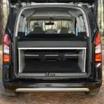 Berlingo II Partner Tepee sleeping system in the forest