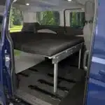 Ford Custom short wheelbase sleeping system until 2023 side view