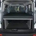 VanEssa sleeping system Ford Tourneo Connect II short wheelbase rear view