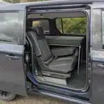 Split sleeping system Kangoo Citan Townstar built up on one side