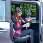 Split sleeping system Kangoo 3 Citan 2 Side view Coffee making