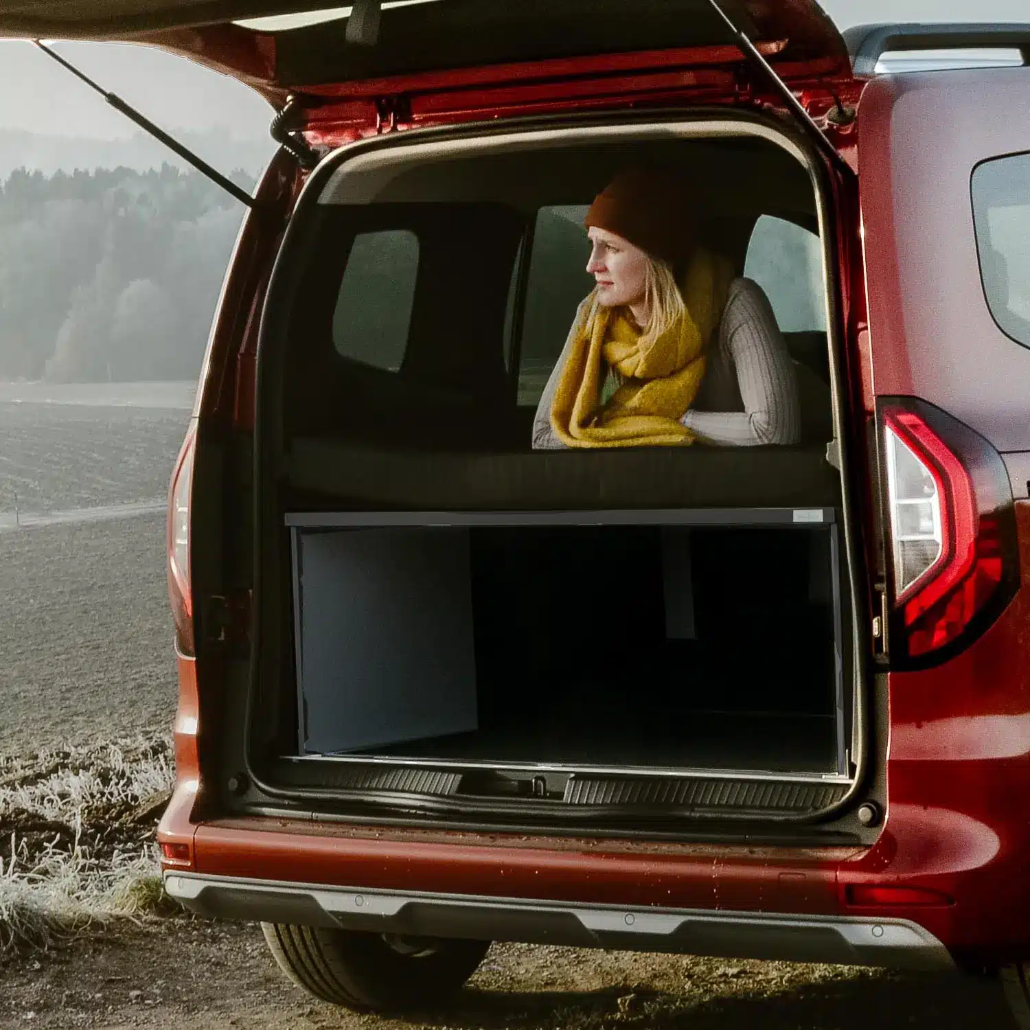 Schlafsystem Kangoo III Citan II Townstar graphit Heckboard