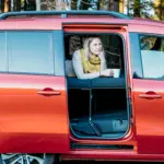Schlafsystem Kangoo III Citan II Townstar graphit seitlich im Wald