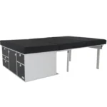 Schlafsystem zur Küche Dacia Dokker aufgebaut