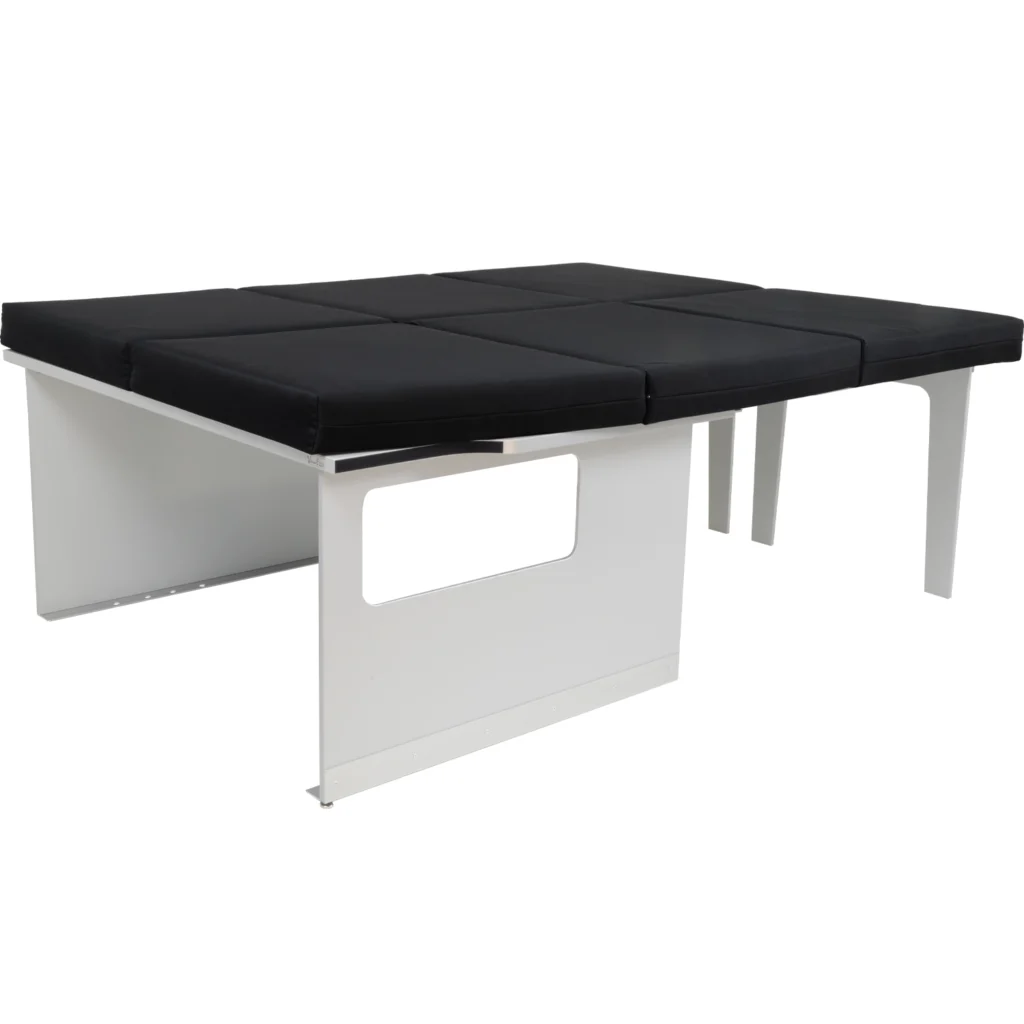 Schlafsystem Surfer geteilt Mercedes aufgebaut