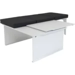 Sleeping system Surfer split Nissan NV200 semi-built with sleeping pad