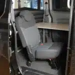 Schlafsystem Surfer geteilt Nissan NV200 mit Einzelsitz