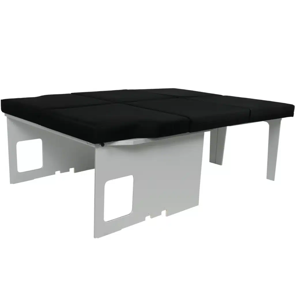 VanEssa sleeping system Surfer split VW T7 Multivan built up