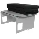 VanEssa sleeping system Surfer split VW T7 Multivan packing condition