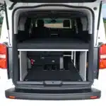 Van Stellantis PSA sleeping system rear view