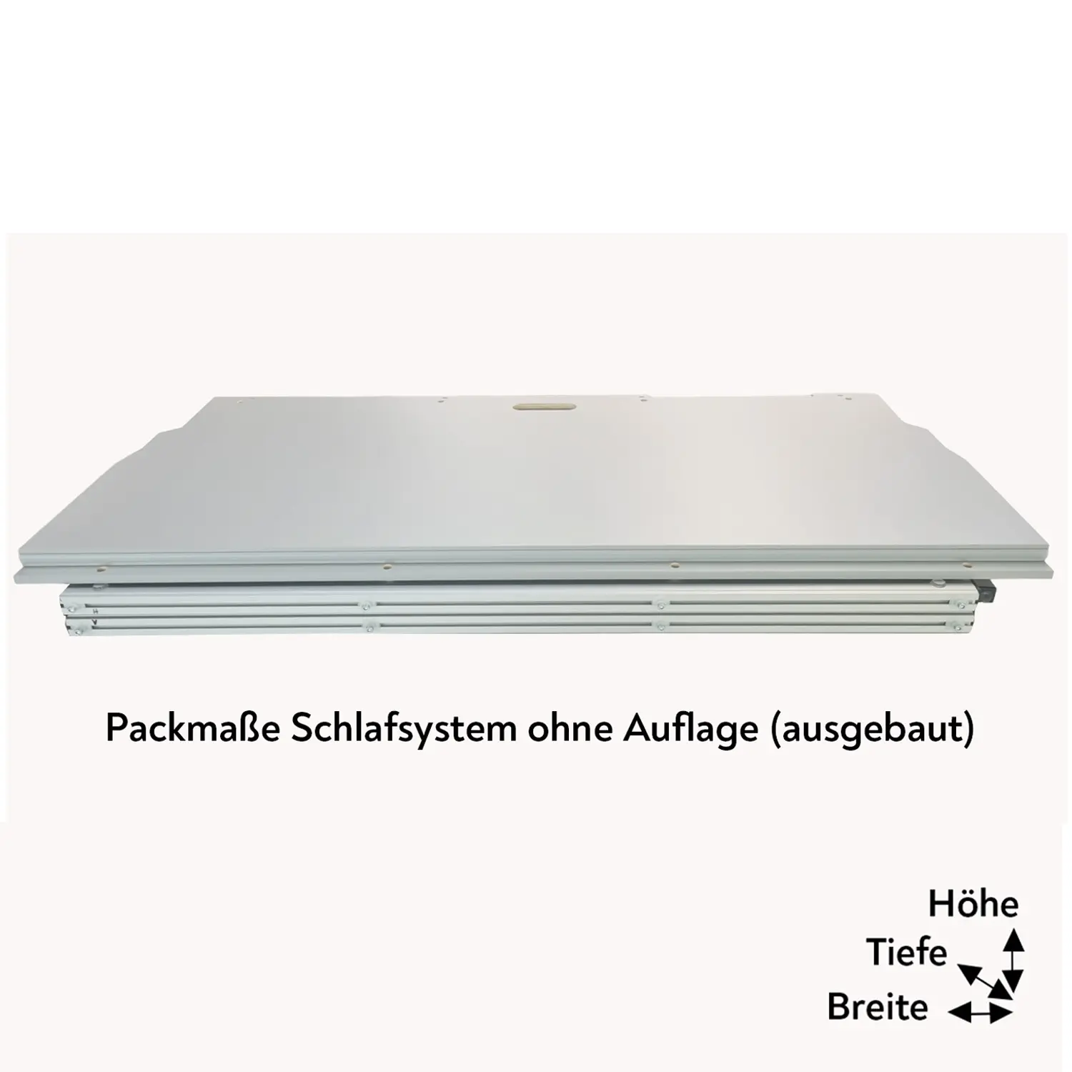 Schlafsystem Van VW Transporter Caravelle T5 T6 gepackt