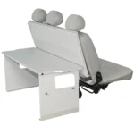 Schlafsystem Vivaro Trafic mit Dreierbank Packzustand ohne Matratze