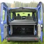 Schlafsystem Vivaro Trafic Primastar NV300 Talento Heckansicht