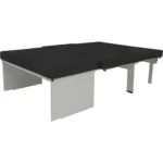 Schlafsystem VW Caddy Maxi 3 und 4 aufgebaut