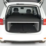 VanEssa sleeping system VW Sharan rear view