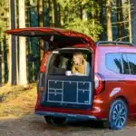 Schlafsystem zur Küche Kangoo III Citan II im Herbst