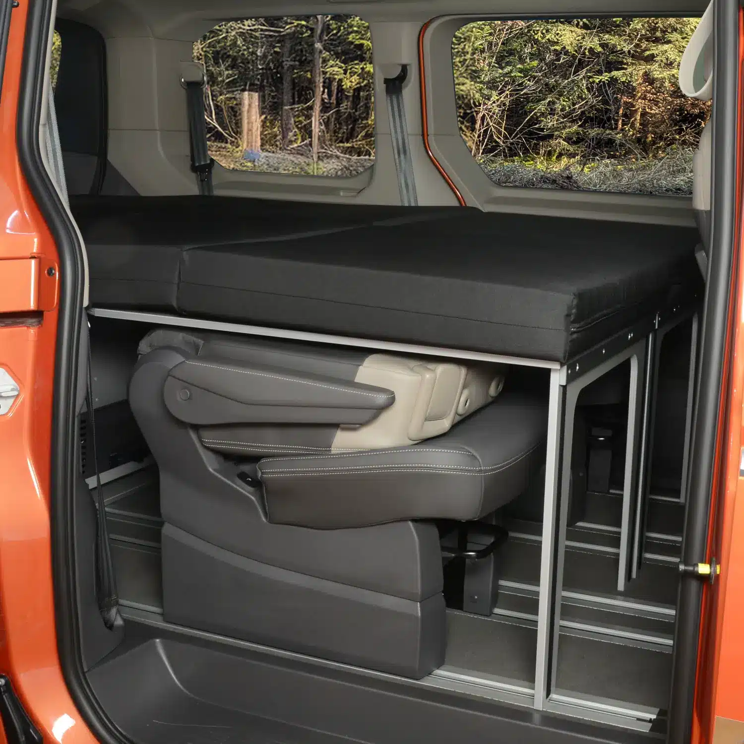 Sleeping system Surfer for kitchen VW T7 sideways with seats