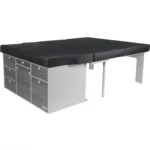 Schlafsystem Surfer zur Heckkueche Stellantis PSA aufgebaut