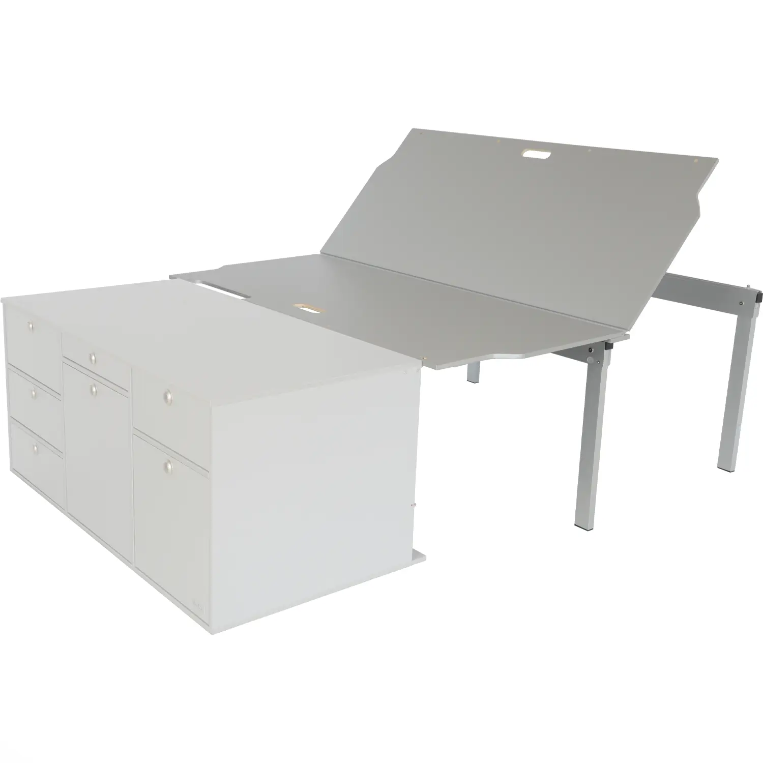 Schlafsystem Van zur Kueche Aufbau