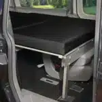 Sleeping system VW Caddy Maxi 3 and 4 sideways with 2-seater bench without single seat