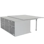 Sliding sleeping system for rear kitchen Doblo Combo Maxi sleeping board