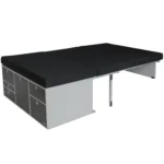 Schlafsystem zur Heckkueche Ford Tourneo Connect 2 langer Radstand aufgebaut